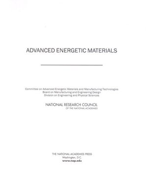 cover image of Advanced Energetic Materials